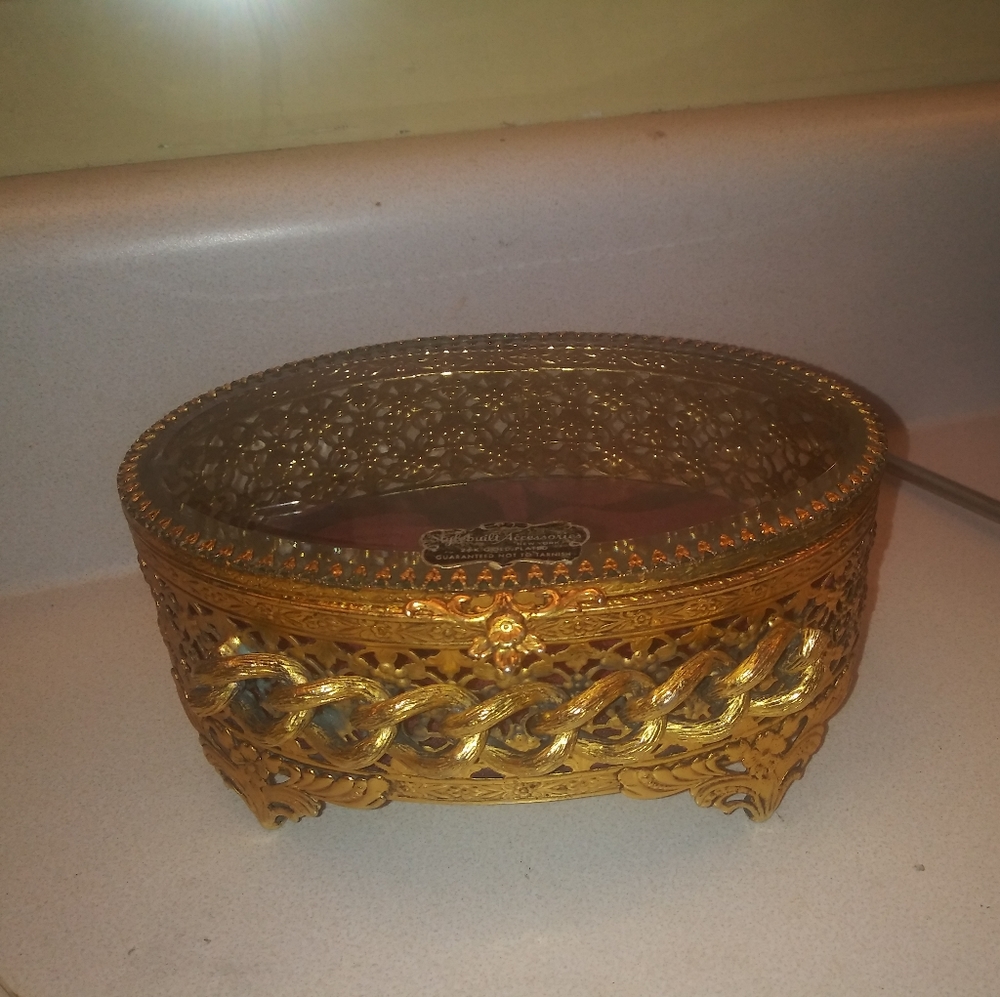 Vintage Jewelry Casket